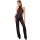 Noir Transparenter Overall mit Glitzer Schwarz M