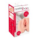 Realistixxx sucking and vibrating masturbator beige