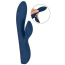 Magic Shiver Rabbit Vibrator Blue 20 cm
