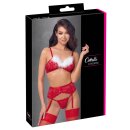 Cottelli Collection 3-Piece Christmas Set with Bra, Thong...