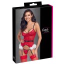 Cottelli Collection Christmas Set with Suspender Chemise...
