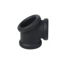 KSB Cocksling Silicone Penis & Ball Stretcher Black