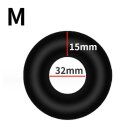 KSB Do-Nut Silikon extra dicker Cockring M schwarz