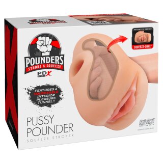 PDX Plus Pussy Pounder Masturbator Beige