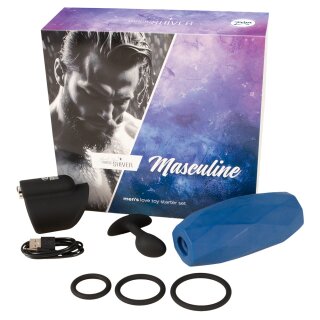 You2Toys Men Love Toy Starter Set Masculine 4 teilig Schwarz Blau