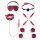 You2Toys Bad Kitty Bondage Set 6-Piece Pink