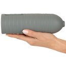 Suck-O-Mat 3 Perf. Sleeve L Grau 21 cm Ø 2,7 cm