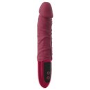 beau coeur Varelo Klassischer Vibrator Rot 23 cm Ø...