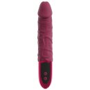 beau coeur Varelo Klassischer Vibrator Rot 23 cm Ø 4 cm