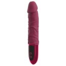 beau coeur Varelo Klassischer Vibrator Rot 23 cm Ø 4 cm