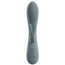 beau coeur Velina Rabbit Vibrator Blue 20 cm