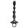ANOS Flexible Anal Beads with Jumping Vibrations Black 21.1 cm Ø 2.6 cm
