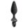 ANOS Flexible Anal Plug with Vibration Black Ø 3.4 cm