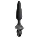 ANOS Flexible Anal Plug with Vibration Black Ø 2.6 cm