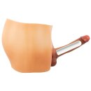 You2Toys Silikon Pants mit Vibrierendem Penis und Hoden Beige