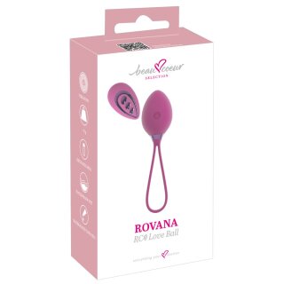 beau coeur Rovana Liebeskugel mit Vibration Rosa 6 cm Ø 3,9 cm
