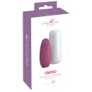 beau coeur Omino Lay-On Vibrator with Charging Case Pink 10.1 cm Ø 4.3 cm