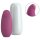 beau coeur Omino Lay-On Vibrator with Charging Case Pink 10.1 cm Ø 4.3 cm