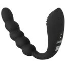 Black Velvets Biegsamer Doppelvibrator Schwarz 26 cm