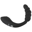 Black Velvets Biegsamer Doppelvibrator Schwarz 26 cm