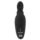 Black Velvets Biegsamer Doppelvibrator Schwarz 26 cm