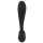 Black Velvets Biegsamer Doppelvibrator Schwarz 26 cm