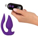 You2Toys Smile RC 2in1 Plug & Panty Vibrator Purple 11 cm Ø 3.5 cm