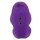 You2Toys Smile RC 2in1 Plug & Panty Vibrator Purple 11 cm Ø 3.5 cm