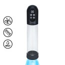 Shots Engage Automatic Waterproof Penis Pump and Masturbator Black