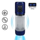 Shots UltraLift Automatic Waterproof Masturbation Pump Blue