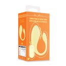 Loveline G-spot vibe with remote control yellow 8 cm Ø 3.5 cm