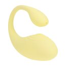Loveline G-spot vibe with remote control yellow 8 cm Ø 3.5 cm