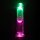 RealRock Vibrating Dildo with LED Transparent 15 cm Ø 3 cm
