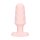 Loveline Velvet vibrating plug with remote control pink Ø 3.3 cm
