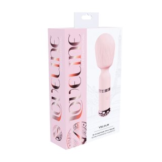 Loveline Velour Mini-Wand Rosa Ø 3,7 cm