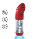 Shots StrokeMate Masturbator Pump with Suction, Rotation and Thrusting Function Red