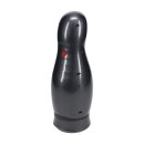 Shots Virtuo Suction and Vibration Masturbator Pump with Phone Holder Black