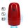 Shots Pulsar Negative Pressure Suction Masturbator Pump with Vibration Red