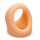 Curve Toys Silicone Cock and Ball Ring Beige Ø 2.8–3.8 cm