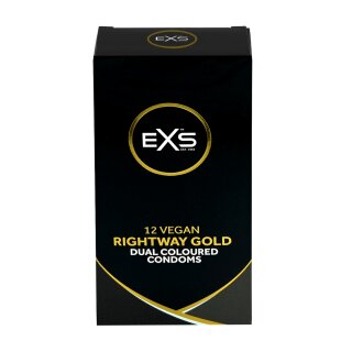 EXS Condoms Rightway Gold Latex Condoms