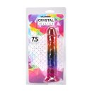 Doc Johnson Crystal Jellies Dildo Mehrfarbig 19,7 cm
