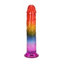 Doc Johnson Crystal Jellies Dildo Multicolour 21.6 cm