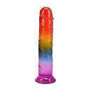 Doc Johnson Crystal Jellies Dildo Multicolour 21.6 cm