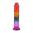 Doc Johnson Crystal Jellies Dildo Multicolour 21.6 cm