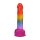 Doc Johnsons Crystal Jellies Realistic Cock with Balls Multicolor 21.6 cm