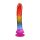 Doc Johnsons Crystal Jellies Realistic Cock with Balls Multicolor 24.1 cm