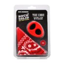 Doc Johnson The Code silicone cock ring with bandana red Ø 4.6 cm