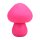 Doc Johnson Mushroom Vibe Wiederaufladbarer Mini Vibrator Pink