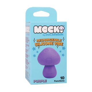 Doc Johnson Mushroom Vibe Wiederaufladbarer Mini Vibrator Lila