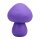 Doc Johnson Mushroom Vibe Wiederaufladbarer Mini Vibrator Lila